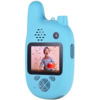 Интерактивная игрушка XoKo Цифровой детский фотоаппарат Walkie Talkie рация и две камер (KVR-500-BL)