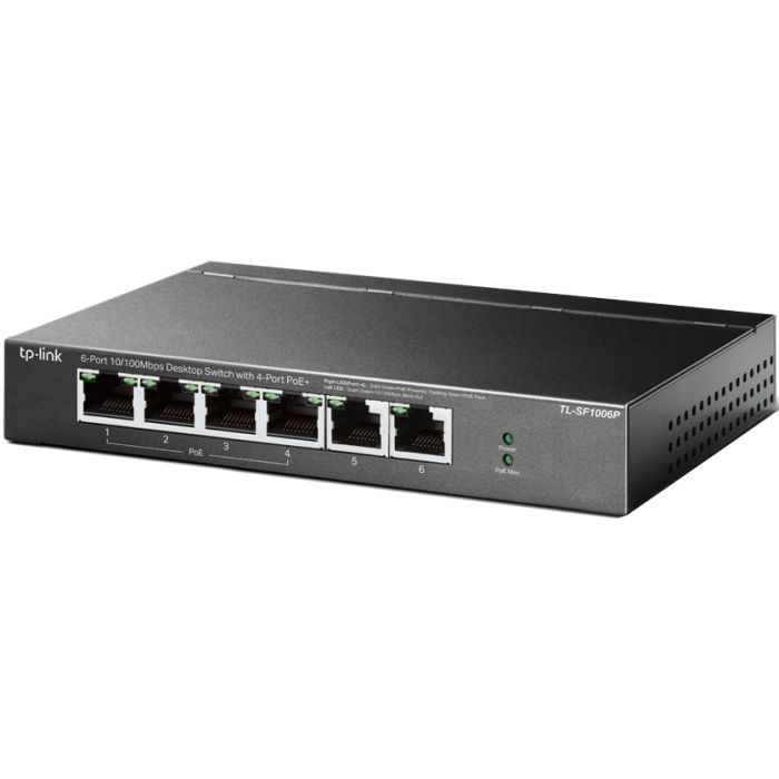 Коммутатор сетевой TP-Link TL-SF1006P изображение 2