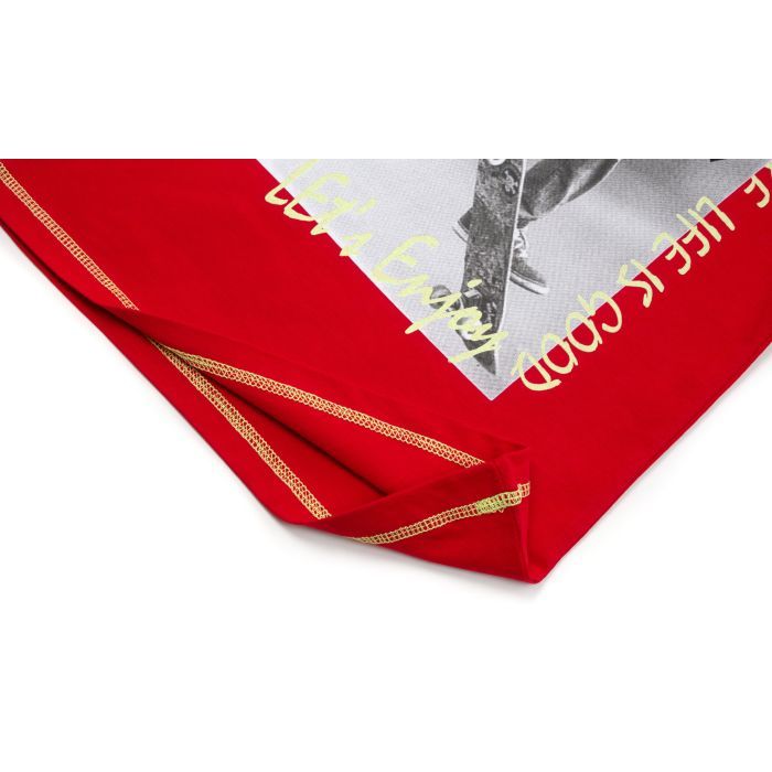 Футболка дитяча Breeze "TRICK" (15692-122B-red) зображення 4