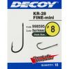 Крючок Decoy KR-28 Fine mini 08 (18 шт/уп) (1562.03.30) изображение 2