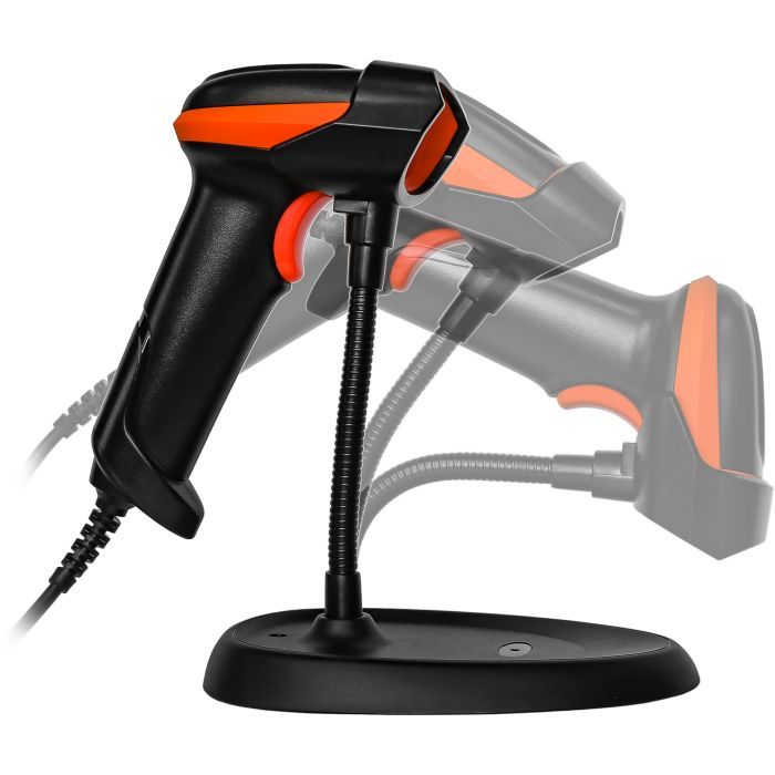 Сканер штрих-кода ІКС ІКС-3209 2D, USB, stand, black (ІКС-3209-2D-USB) изображение 2