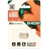 USB флеш накопитель Mibrand 64GB lynx Silver USB 2.0 (MI2.0/LY64M2S) изображение 2