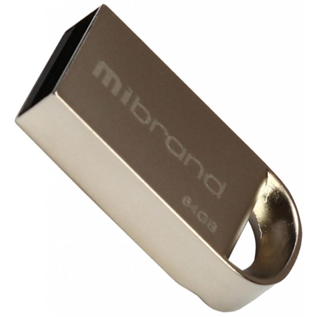 USB флеш накопитель Mibrand 4GB lynx Silver USB 2.0 (MI2.0/LY4M2S)