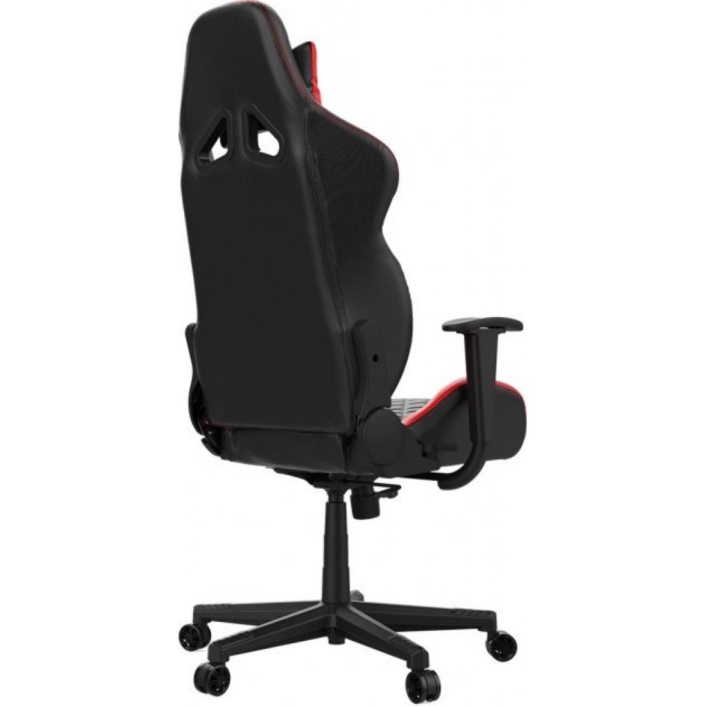 Кресло игровое Gamdias Zelus E1 Gaming Chair Black-Red (4712960133709) изображение 3