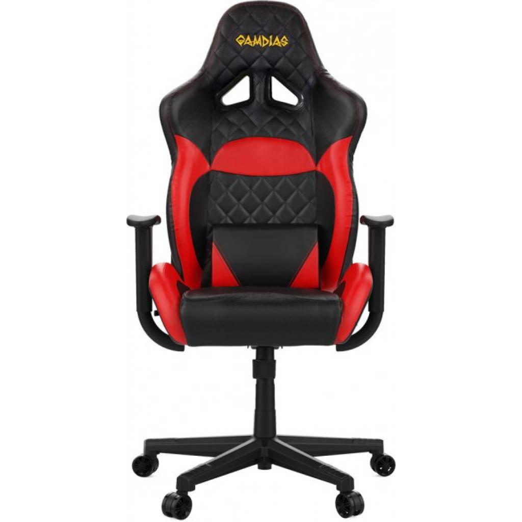 Крісло ігрове Gamdias Zelus E1 Gaming Chair Black-Red (4712960133709) зображення 9