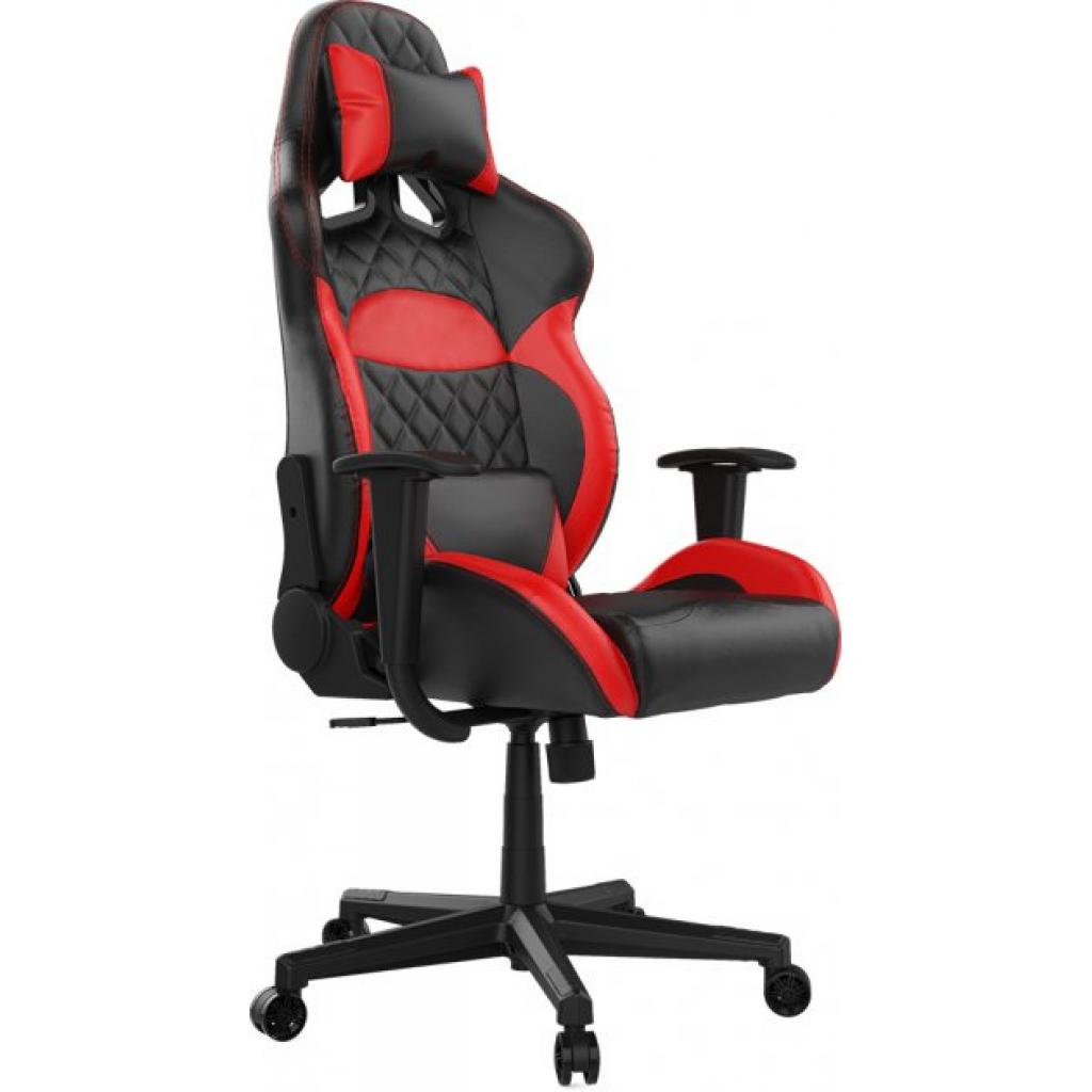 Кресло игровое Gamdias Zelus E1 Gaming Chair Black-Red (4712960133709)