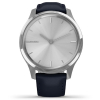 Смарт-часы Garmin vivomove Luxe, S/E EU, Silver, Navy, Leather (010-02241-20) изображение 2