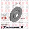 Тормозной диск ZIMMERMANN 590.2810.20