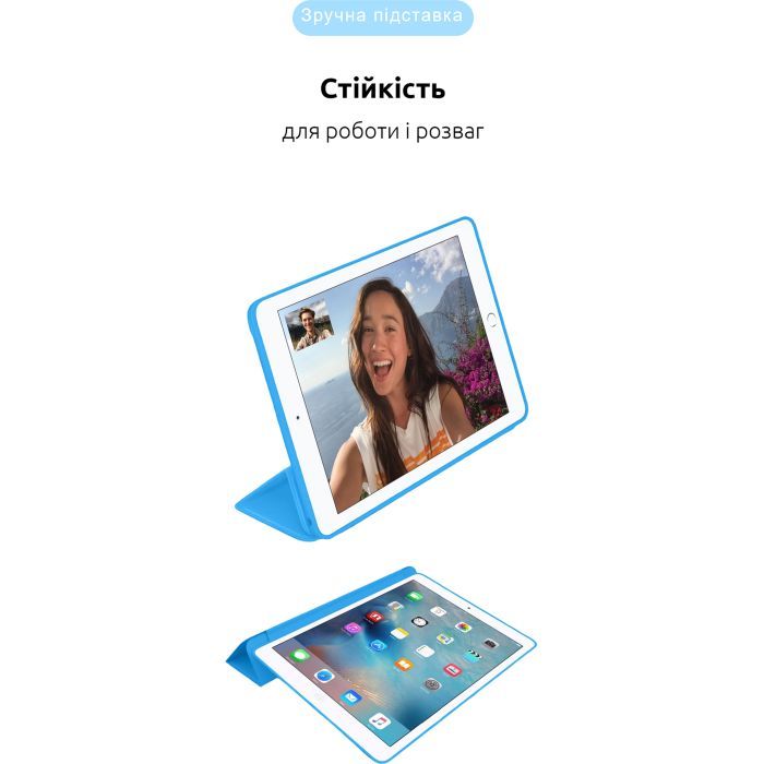 Чохол до планшета Armorstandart Smart Case iPad 10.2 (2021/2020/2019) Light Blue (ARM57402) зображення 6