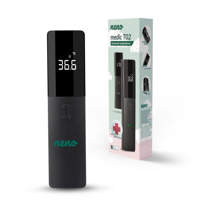 Термометр Neno Medic T02 - безконтактний медичний інфрачервоний (5902479672038) зображення 3