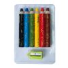 Карандаши цветные ZiBi Baby Line Mini Super Jumbo с точилкой 6 цв. (ZB.2453) изображение 2