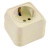 Розетка MAKEL Крем (45208)
