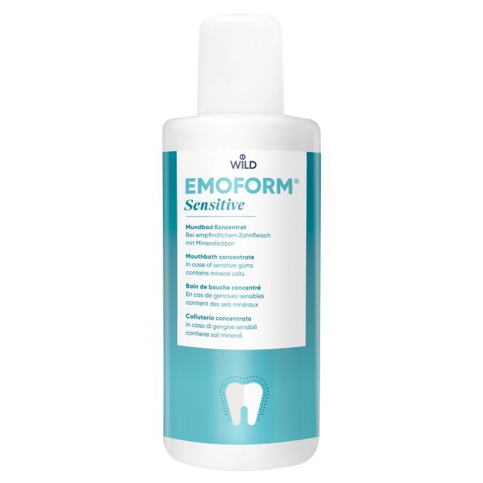 Ополаскиватель для полости рта Dr. Wild Emoform Sensitive Для чувствительных зубов 400 мл (7611841702218)