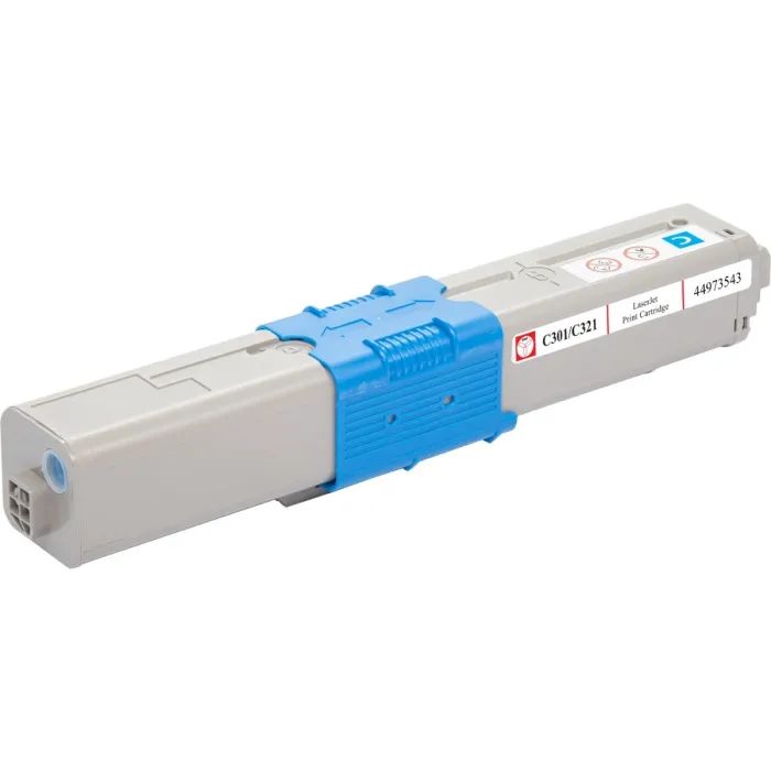 Тонер-картридж BASF OKI C301/C321/MC332/MC342/ 44973543 Cyan (KT-44973543) изображение 2