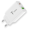 Зарядное устройство T-Phox Speedy 20W 2Ports Type-C+USB Charger (White) (Speedy 20W PD+USB)