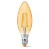 Лампочка TITANUM Filament C37 4W E14 2200K бронза (TLFC3704142A) зображення 2