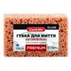 Губка для мытья CarLife PREMIUM с большими порами 190x120x70mm, коричневая (CL-422)