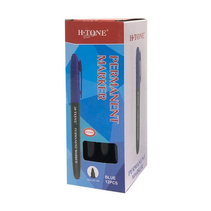 Маркер H-Tone водостойкий 1-2 мм, синий (MARK-PERHTJJ205330BL) изображение 3