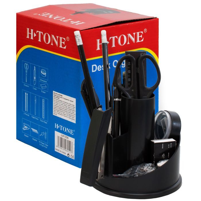 Настольный набор H-Tone 12 предметов, зеленый (KIT-HT-JJ41013) изображение 2