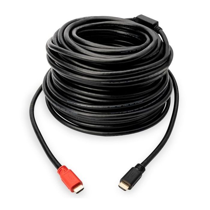 Кабель мультимедійний HDMI to HDMI 10.0m UHD 4K Amplifier Digitus (AK-330118-100-S) зображення 2