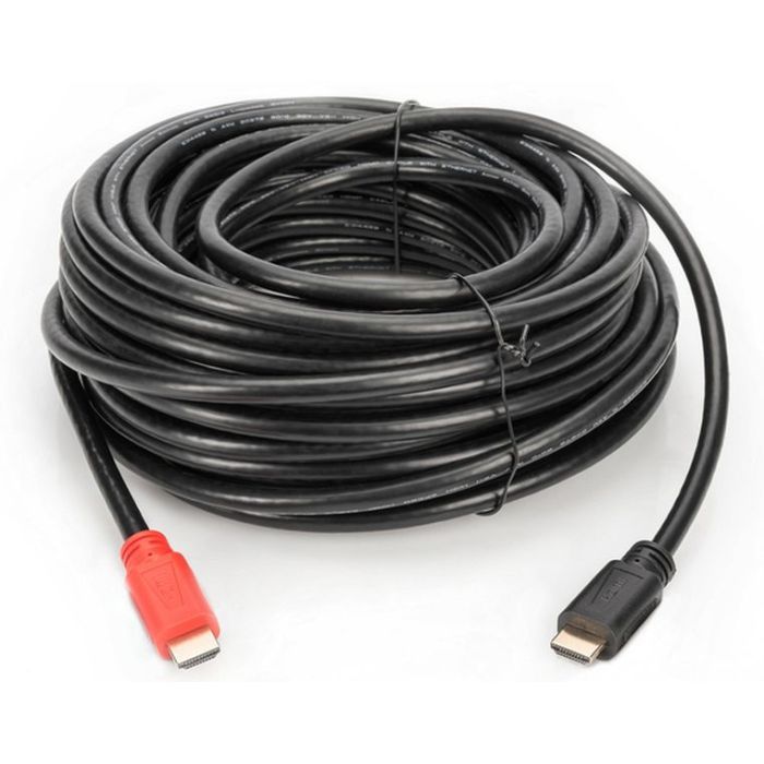 Кабель мультимедійний HDMI to HDMI 10.0m UHD 4K Amplifier Digitus (AK-330118-100-S) зображення 3
