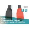 Кабель мультимедійний HDMI to HDMI 10.0m UHD 4K Amplifier Digitus (AK-330118-100-S) зображення 6