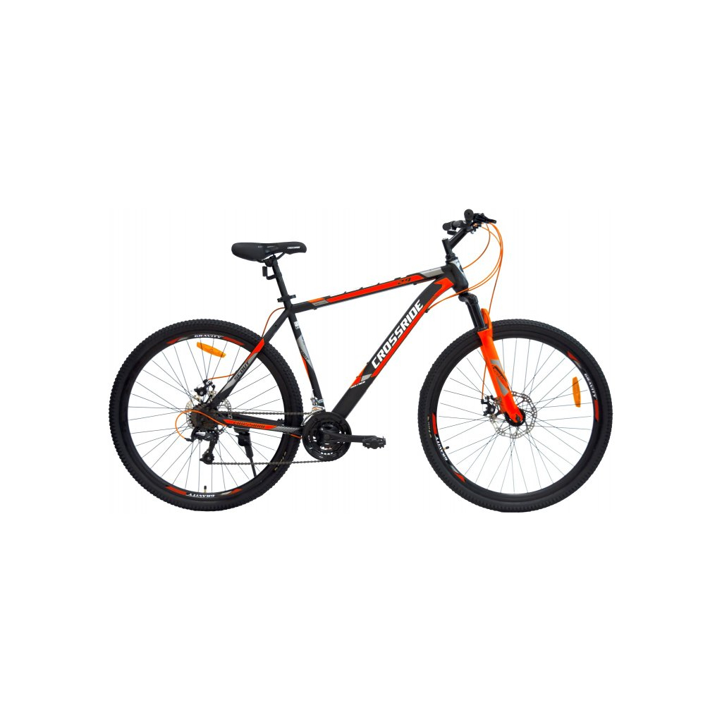 Велосипед Crossride Scout 27,5" рама-19" St Black/Red (0256-190-1)