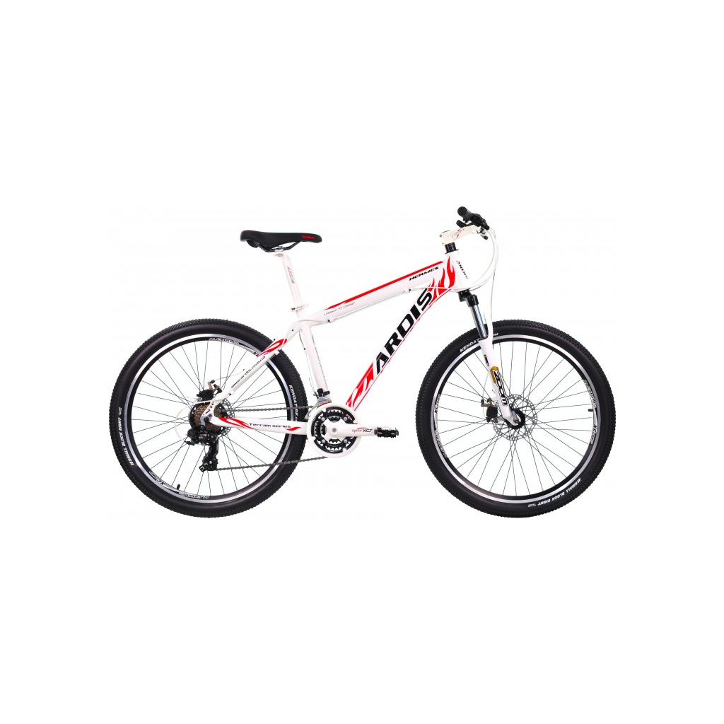 Велосипед Ardis Hermes 26" рама-19" Al White/Red (0124-19)
