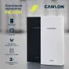 Батарея универсальная Canyon 20000mAh, Input 5V/2A, Output 5V/2.1A(Max), Black (CNE-CPB2001B) изображение 10