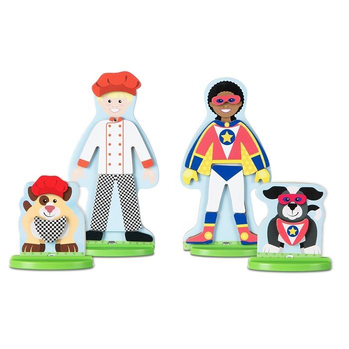 Игровой набор Melissa&Doug деревянный с магнитными фигурками "Деятельность" (MD9309) изображение 2