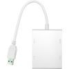 Переходник USB 3.0 to HDMI, DVI, VGA, RJ45 Gigabit Ethernet PowerPlant (CA912087)