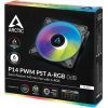 Кулер для корпуса Arctic P14 PWM PST A-RGB (ACFAN00239A) изображение 4