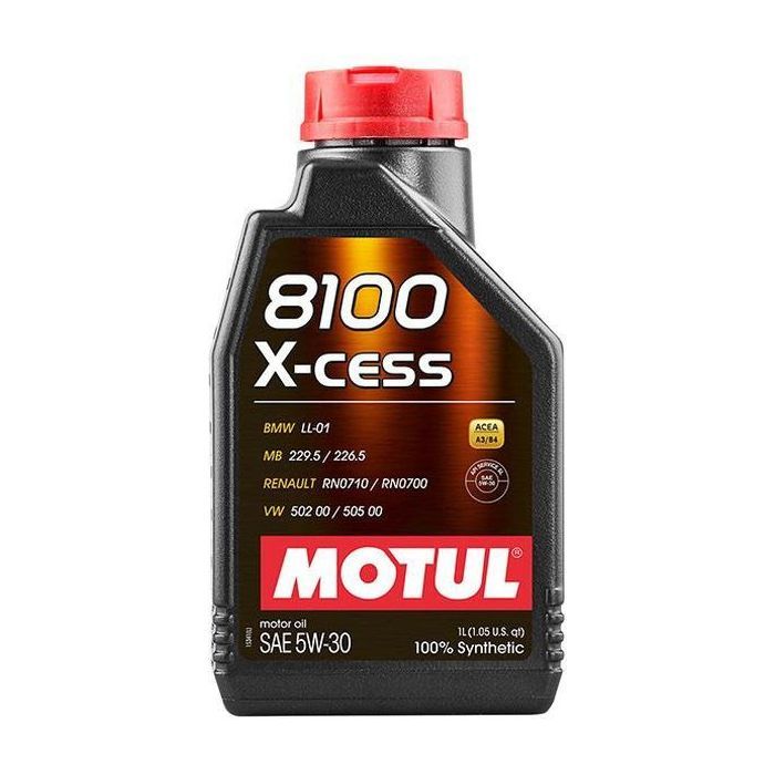 Моторное масло MOTUL 8100 X-CESS 5W-30 1 л (368101)