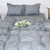 Постельное белье MirSon Satin Stripe 30-0010 Light Gray 2х143х210 семейный (2200005251164) изображение 3