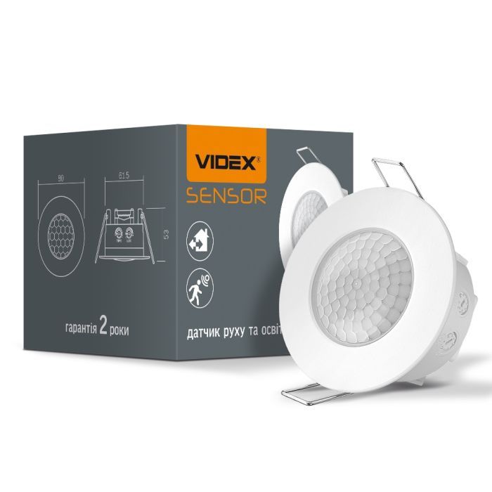 Датчик движения Videx 220V 1200W инфракрасный (VL-SPR17W) изображение 2