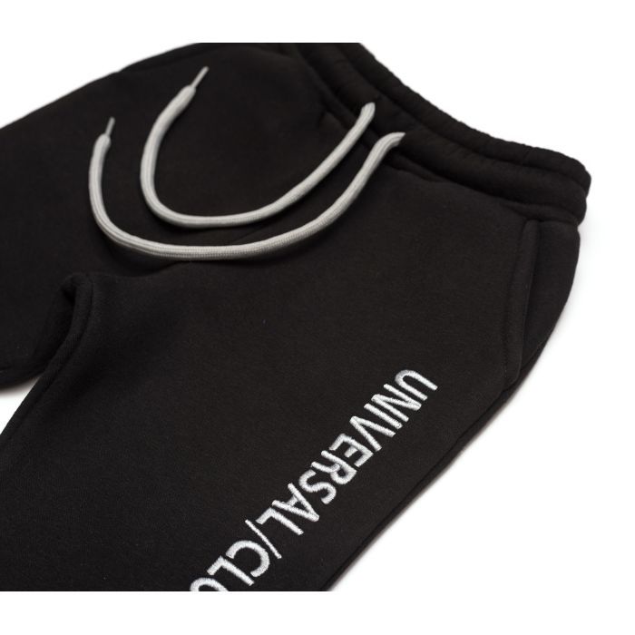 Штаны детские Cloise спортивные на флисе (CL0155004-140B-black) изображение 3