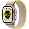 Смарт-годинник Apple Watch Ultra GPS + Cellular, 49mm Titanium Case with Yellow/Beige Trail Loop S/M (MNHK3UL/A)