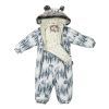 Комбинезон детский Huppa LOTUS 36260030 белый с принтом 68 (4741468605586) изображение 4