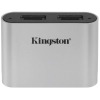 Зчитувач флеш-карт Kingston Workflow Dual-Slot microSDHC/XC UHS-II (WFS-SDC)