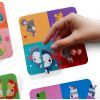 Розвиваюча іграшка Vladi Toys Гра з пластиковими картками Fisher Price Картинки-половинки (укр) (VT2100-09) зображення 3