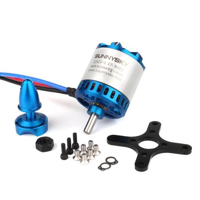 Двигатель для дрона SunnySky X2820 V3 1250KV (X2820-1250KV/HP9902.9993) изображение 3
