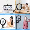 Набір блогера Puluz Ring USB LED lamp PKT3126B 10.2" + зажим (PKT3126B) зображення 6