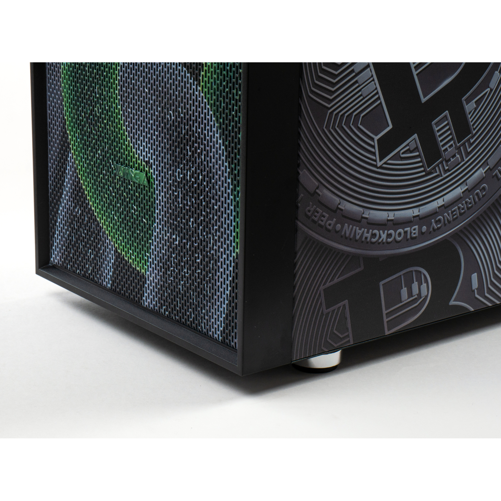 Корпус Vinga Pillar Black Bitcoin (01230011783) изображение 7
