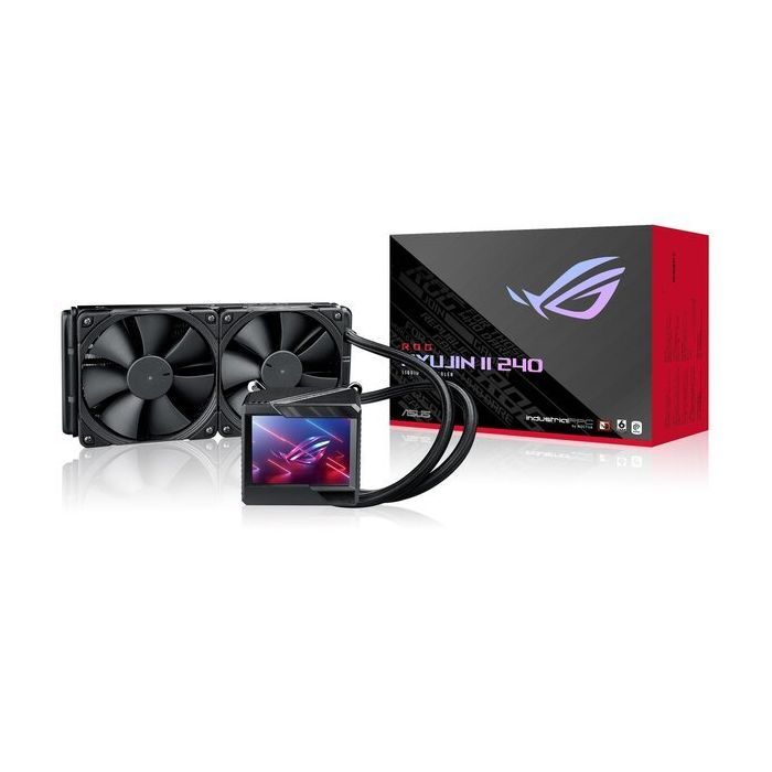 Система рідинного охолодження ASUS ROG RYUJIN II 240 LGA 115x,1700, 2011, 2011-3, 2066AMD AM4, TR4* OLED-дисплей вентил (90RC00A0-M0UAY0) зображення 9