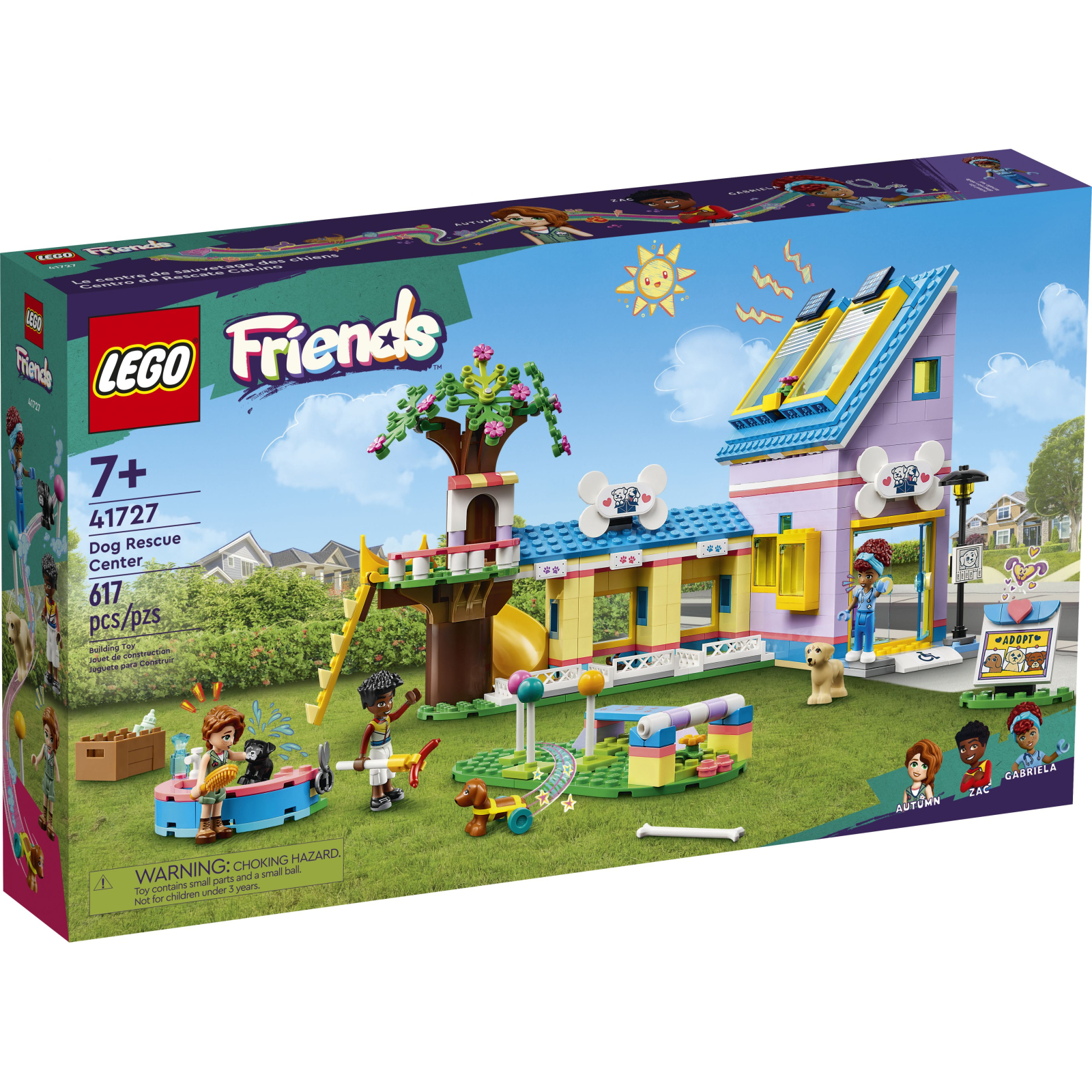 Конструктор LEGO Friends Спасательный центр для собак 617 деталей (41727)