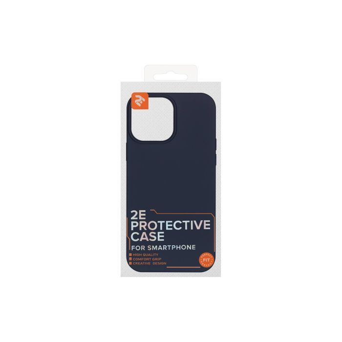Чохол до мобільного телефона 2E Apple iPhone 14 Pro Max, Liquid Silicone, Midnight Blue (2E-IPH-14PRM-OCLS-MB) зображення 3