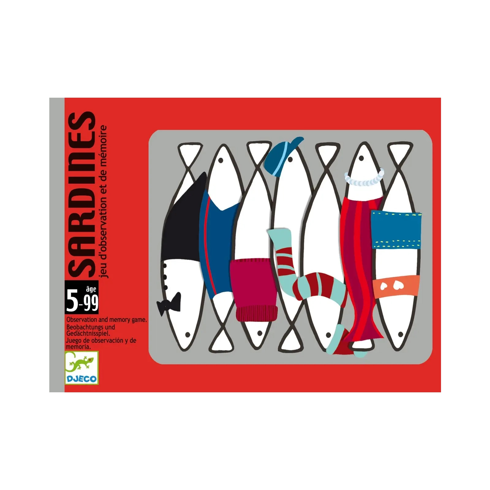 Настольная игра Djeco Сардины (Sardines) (DJ05161)
