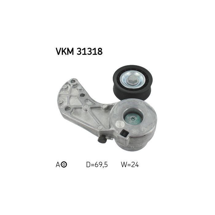 Ролик натяжителя ремня SKF VKM 31318