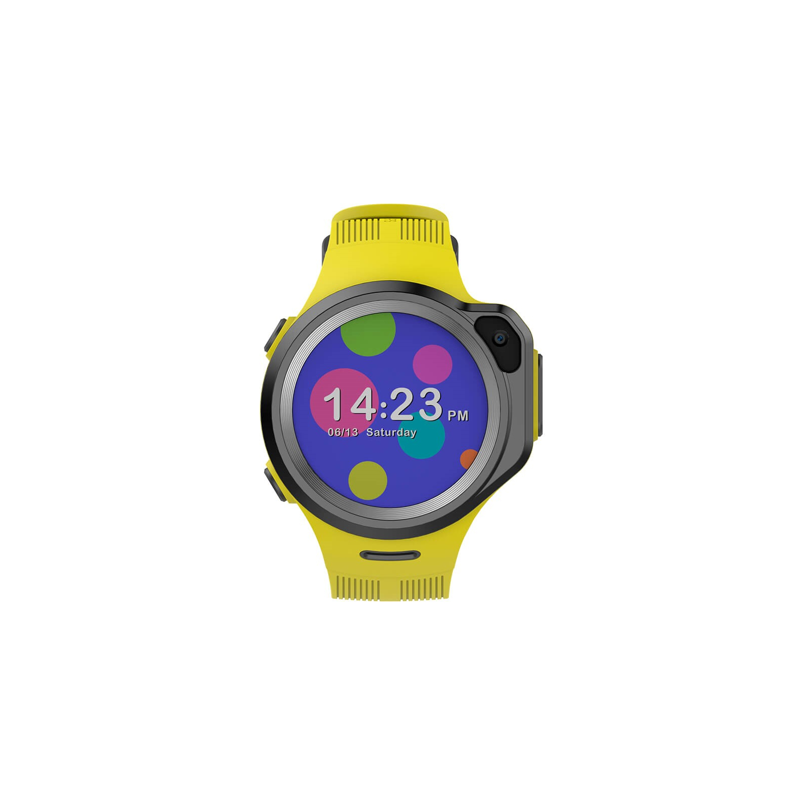 Смарт-часы Elari KidPhone 4G Round Yellow (KP-4GRD-Y) изображение 2