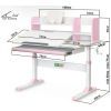 Парта ErgoKids TH-330 Pink (TH-330 W/PN) зображення 5